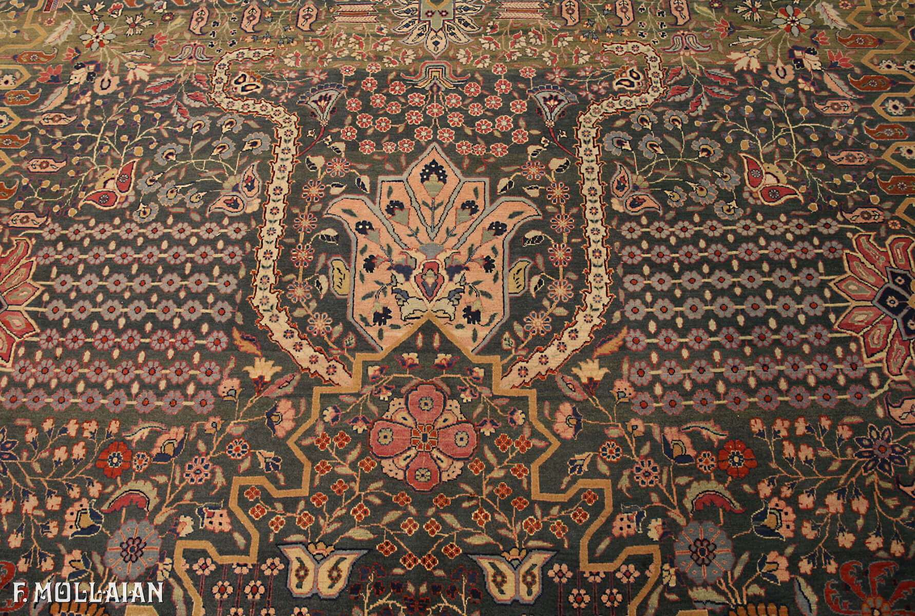 Tapis Persan Antique Tabriz n°:20796096